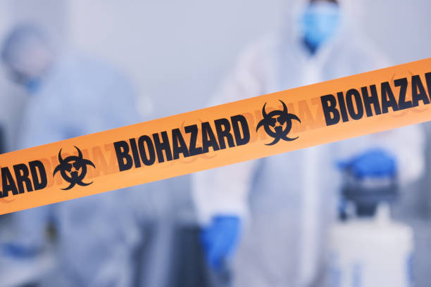Professional Crime Scene Cleanup technician working in Garrison, UT
